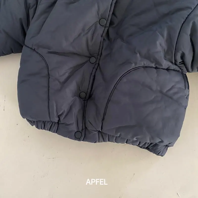 Apfel - Korean Children Fashion - #kidzfashiontrend - Enco Hoody Padding Jumper - 5