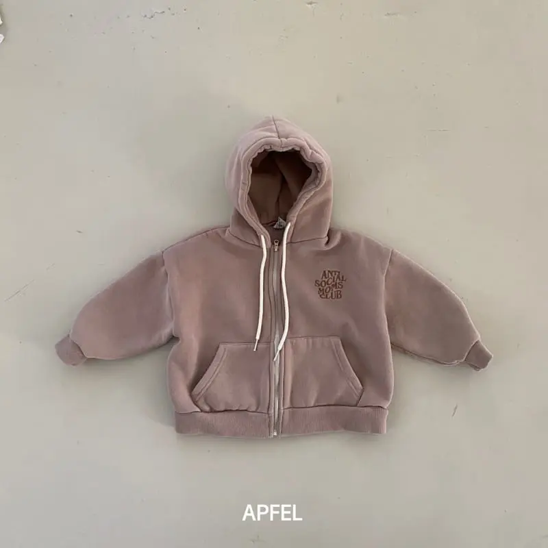 Apfel - Korean Children Fashion - #littlefashionista - Vanila Hoody Zip-up - 3