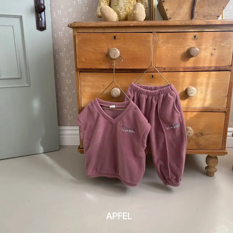Apfel - Korean Children Fashion - #minifashionista - Cloud V Neck Vest - 10