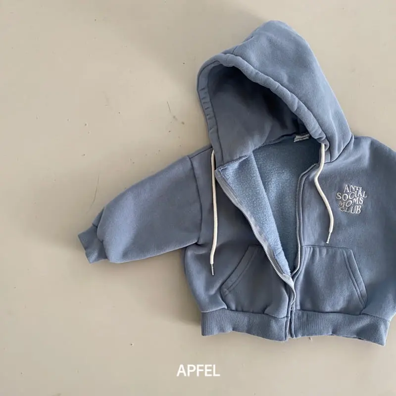 Apfel - Korean Children Fashion - #todddlerfashion - Vanila Hoody Zip-up - 7