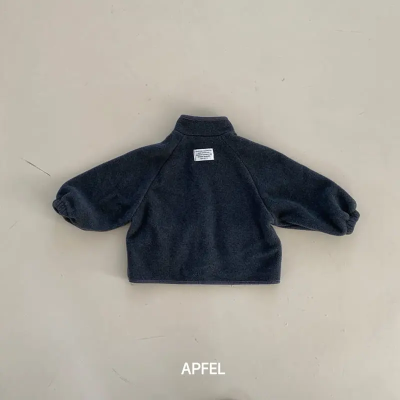 Apfel - Korean Children Fashion - #prettylittlegirls - Milk Zip-up Jumper - 4