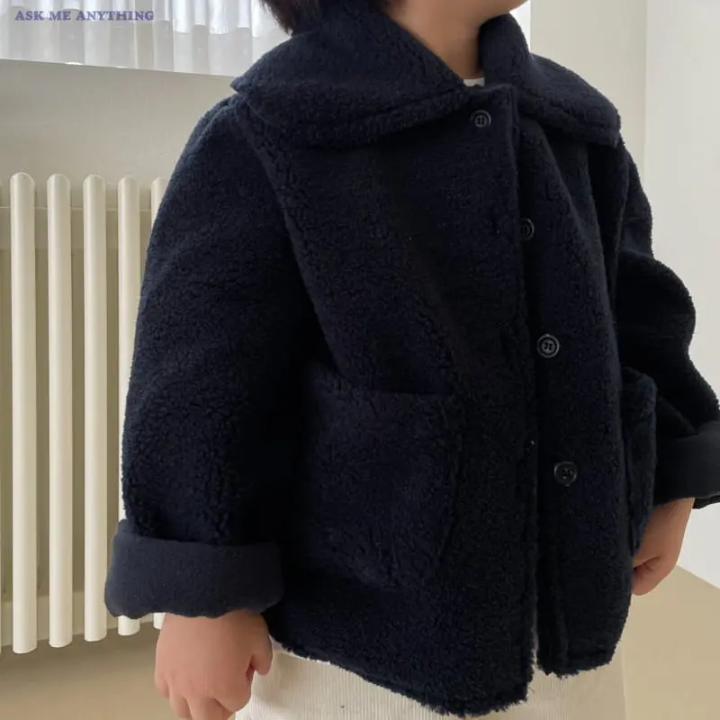 Ask Me Anything - Korean Children Fashion - #kidsstore - Big bbogle Jacket - 6