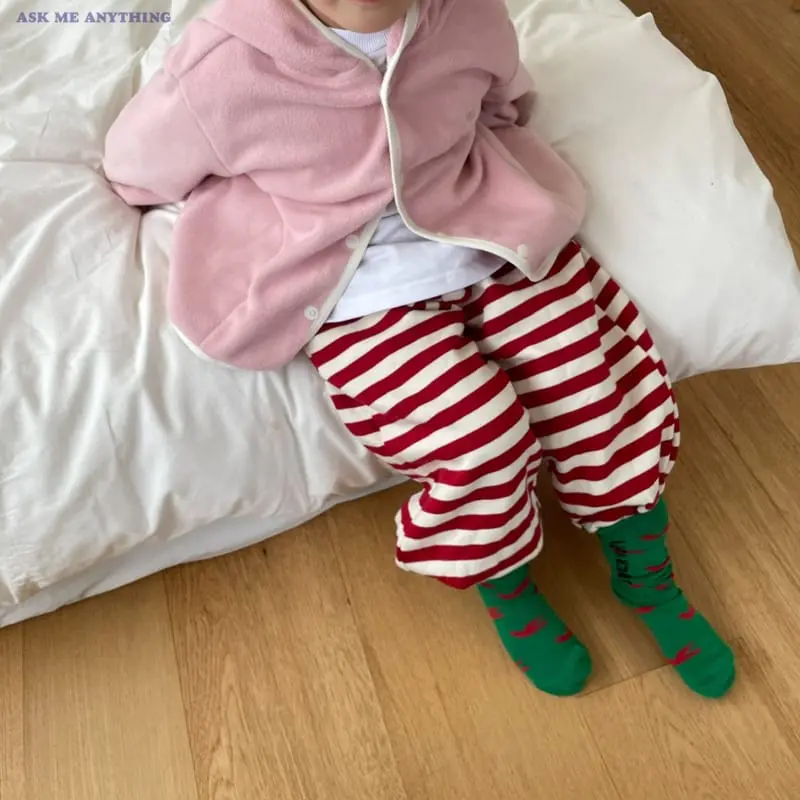 Ask Me Anything - Korean Children Fashion - #littlefashionista - ST Berry Fleece Pants - 8