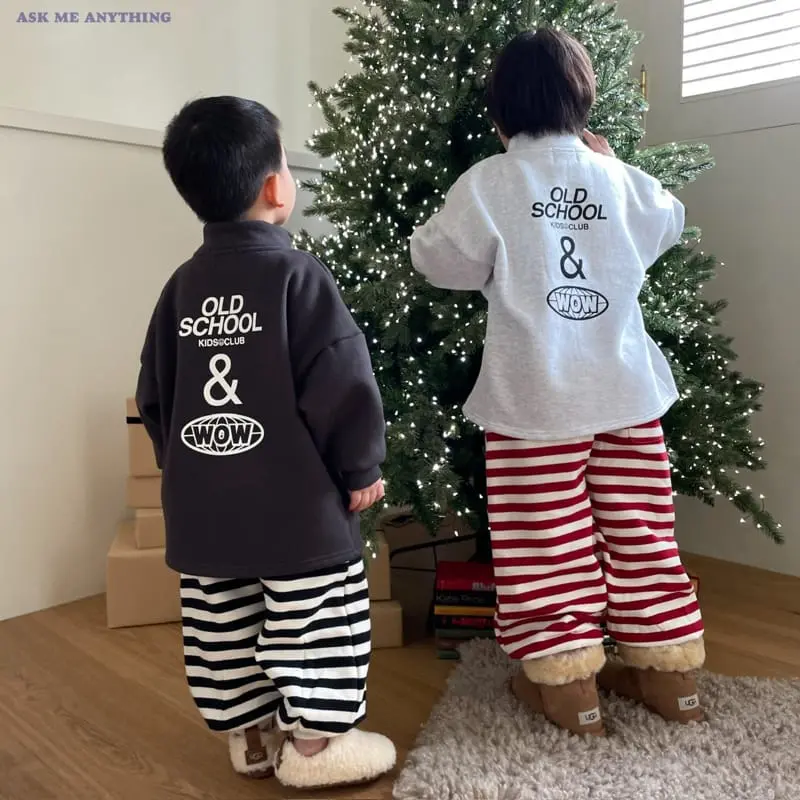 Ask Me Anything - Korean Children Fashion - #minifashionista - Old School Sweatshirt - 2