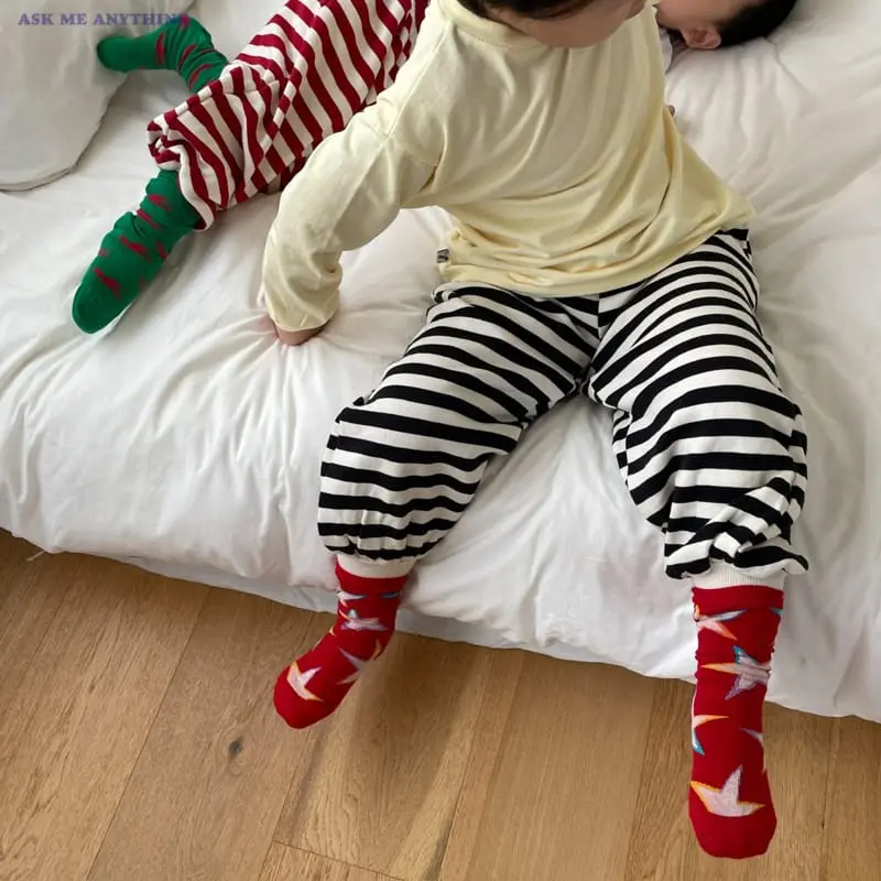 Ask Me Anything - Korean Children Fashion - #minifashionista - ST Berry Fleece Pants - 10