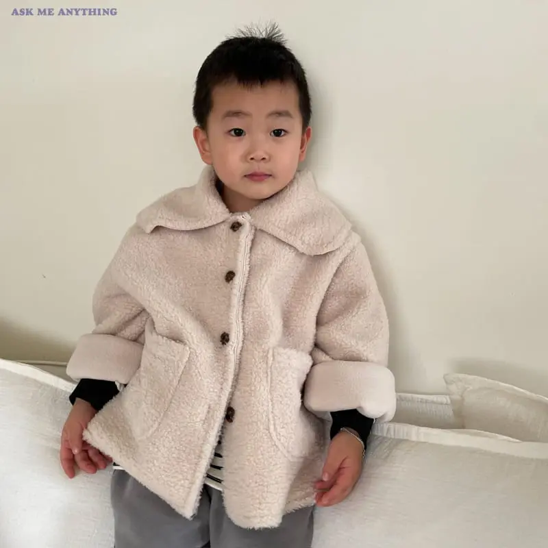 Ask Me Anything - Korean Children Fashion - #prettylittlegirls - Big bbogle Jacket - 12