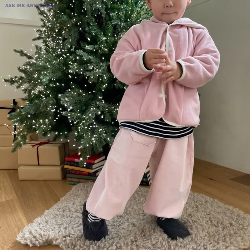 Ask Me Anything - Korean Children Fashion - #todddlerfashion - Bell Button Pants - 10