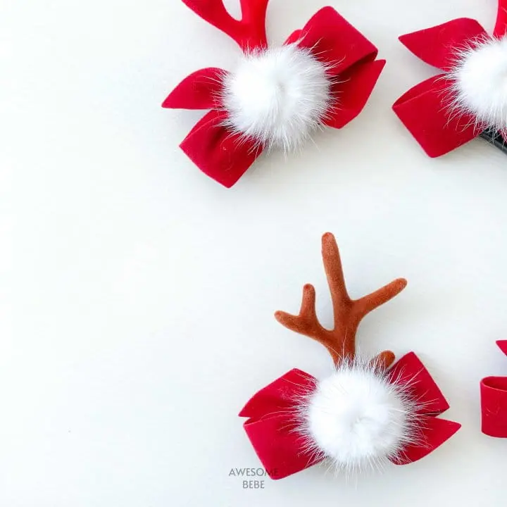Awesome Bebe - Korean Children Fashion - #Kfashion4kids - Christmas Ribbon Bbul Hair Pin - 8