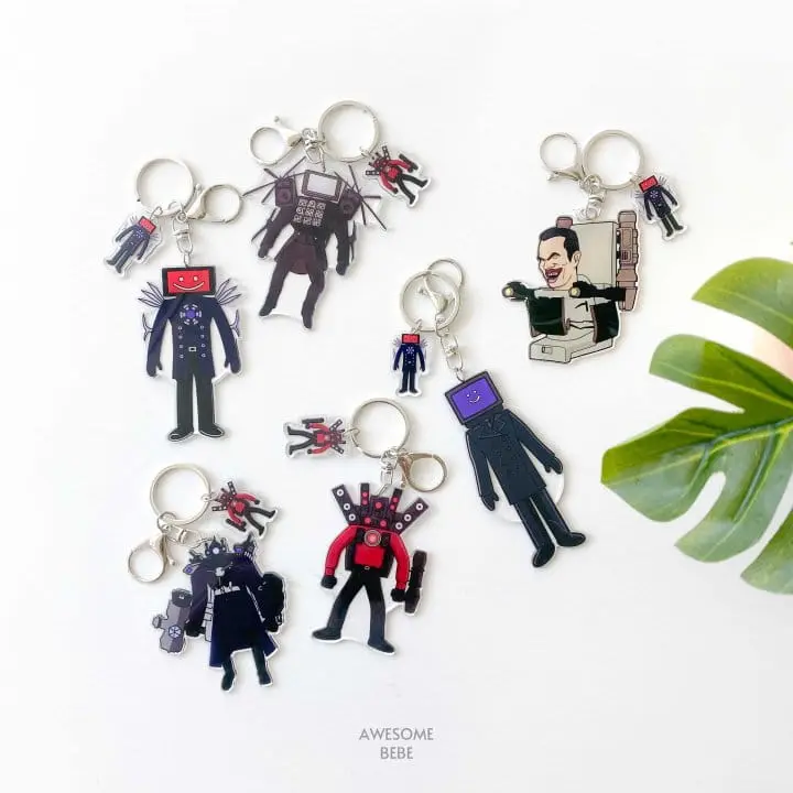 Awesome Bebe - Korean Children Fashion - #discoveringself - Skibibby Toilet Key Ring