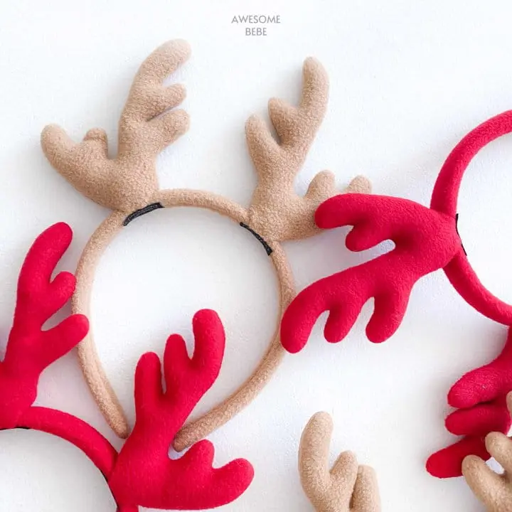Awesome Bebe - Korean Children Fashion - #fashionkids - Mongsil Rudolph Hair Band - 4