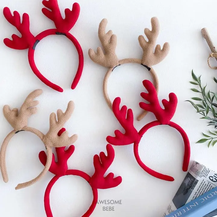Awesome Bebe - Korean Children Fashion - #minifashionista - Mongsil Rudolph Hair Band - 10