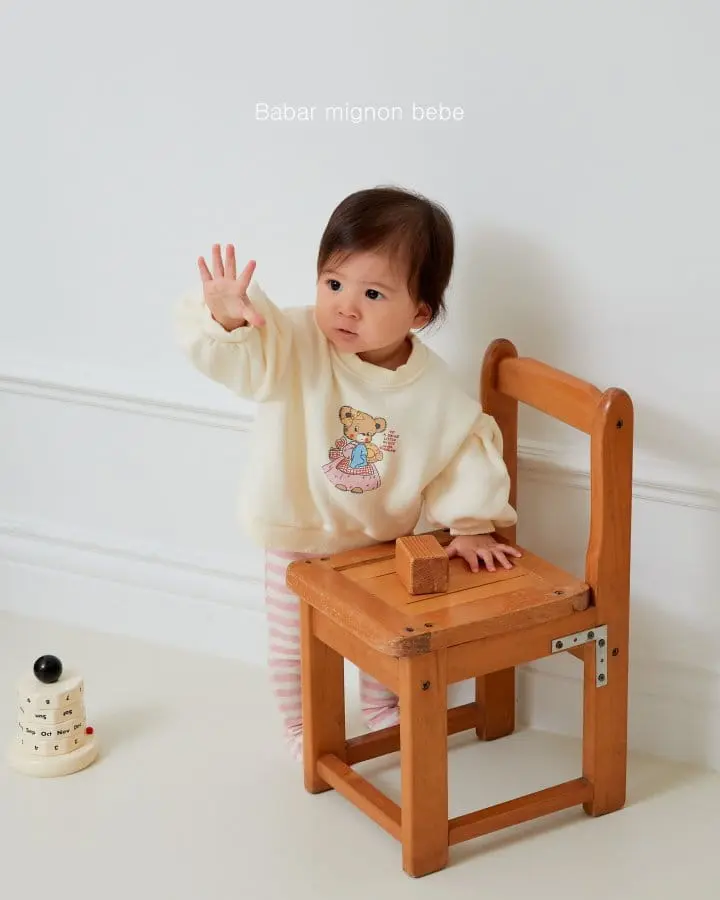 Babar Mignon - Korean Baby Fashion - #babyboutique - Bebe Kitchen Sweatshirt - 6