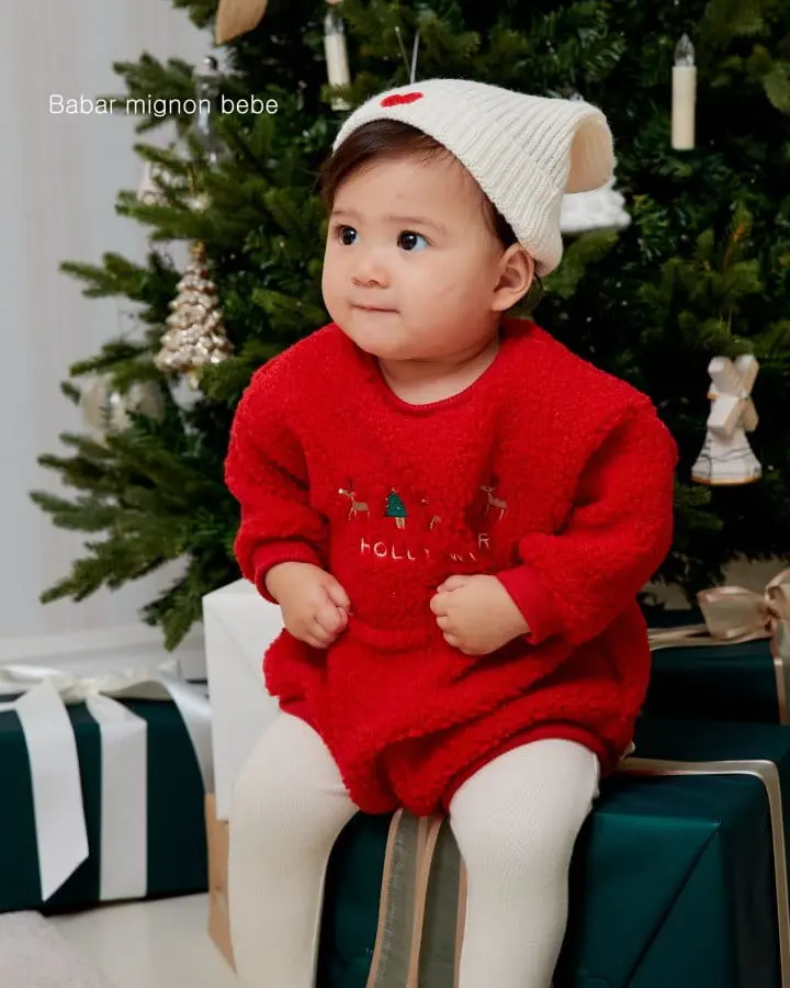 Babar Mignon - Korean Baby Fashion - #babyboutiqueclothing - Bebe Holuay Bodysuit - 9