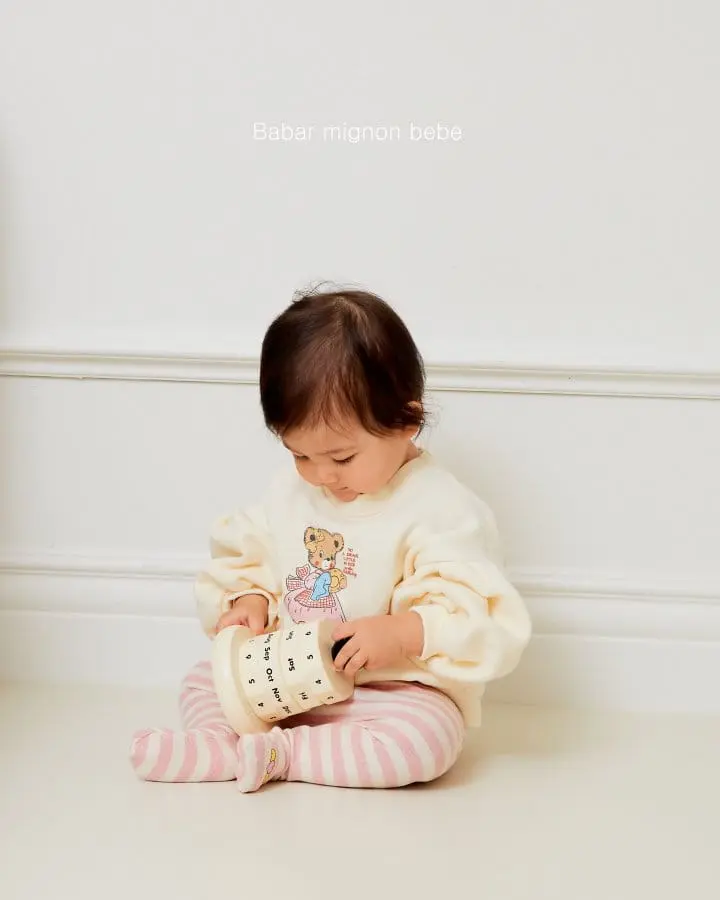 Babar Mignon - Korean Baby Fashion - #babyboutiqueclothing - Bebe Kitchen Sweatshirt - 7