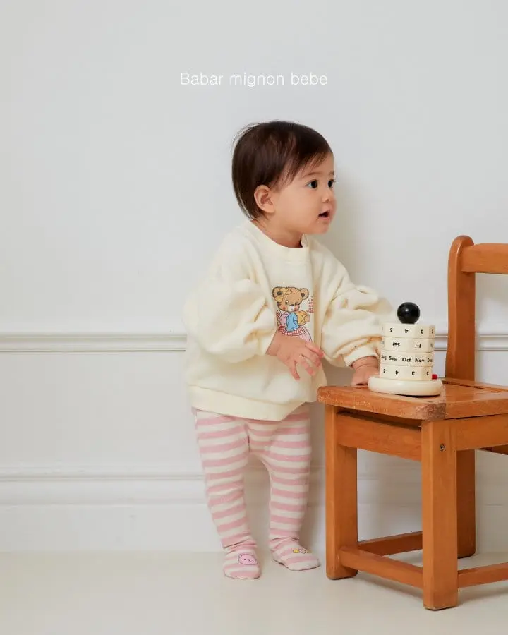 Babar Mignon - Korean Baby Fashion - #babyclothing - Bebe Kitchen Sweatshirt - 8