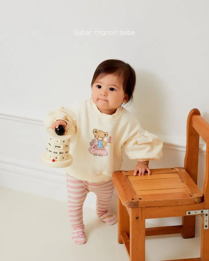Babar Mignon - Korean Baby Fashion - #babyfashion - Bebe Kitchen Sweatshirt - 9
