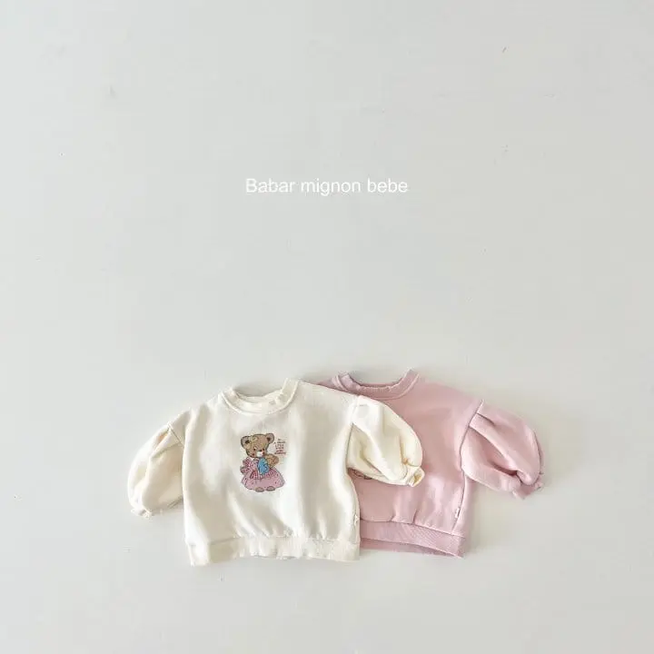 Babar Mignon - Korean Baby Fashion - #babyfever - Bebe Kitchen Sweatshirt - 10
