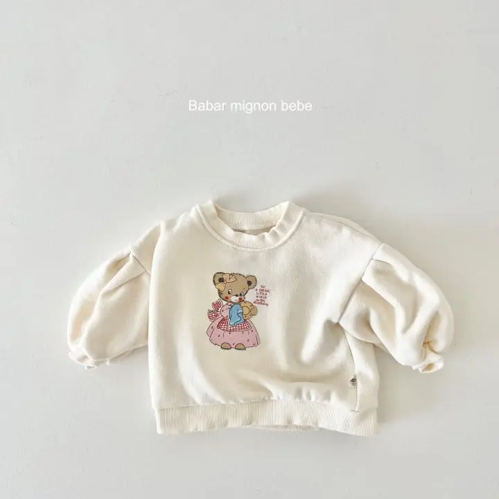 Babar Mignon - Korean Baby Fashion - #babygirlfashion - Bebe Kitchen Sweatshirt - 11