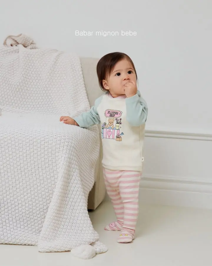 Babar Mignon - Korean Baby Fashion - #babygirlfashion - Bebe Color Tee - 9