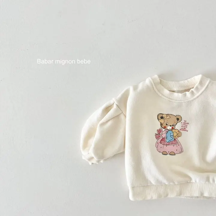 Babar Mignon - Korean Baby Fashion - #babylifestyle - Bebe Kitchen Sweatshirt - 12