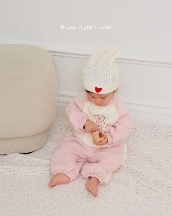 Babar Mignon - Korean Baby Fashion - #babylifestyle - Bebe Rabbit Top Bottom Set - 8