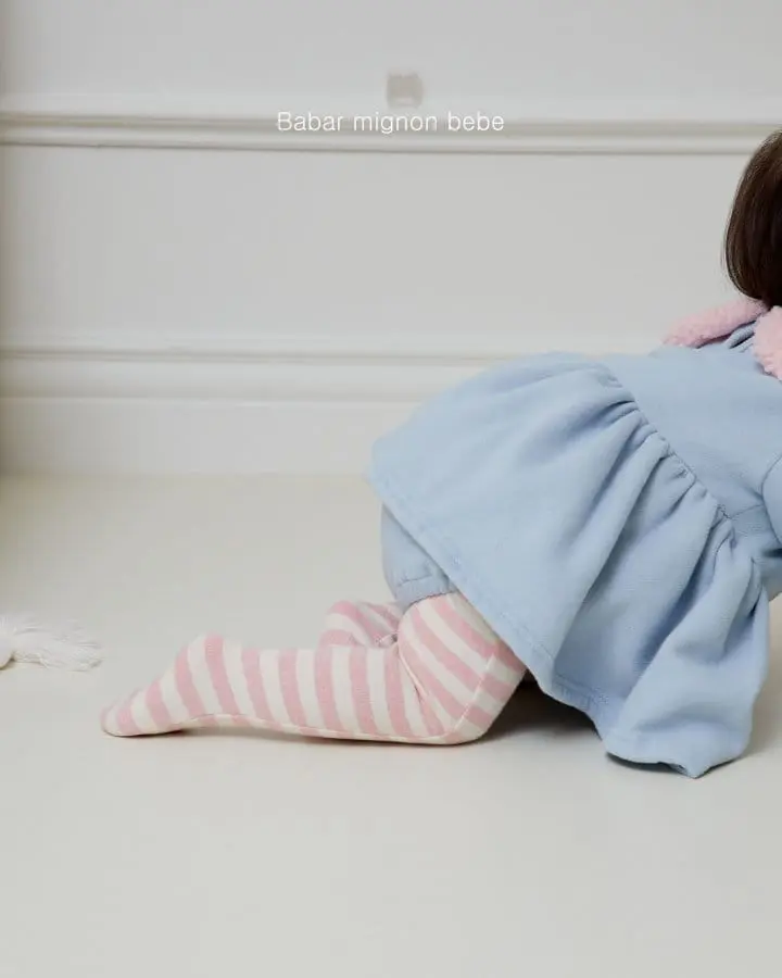 Babar Mignon - Korean Baby Fashion - #babyoninstagram - Bebe Foot Leggings - 8