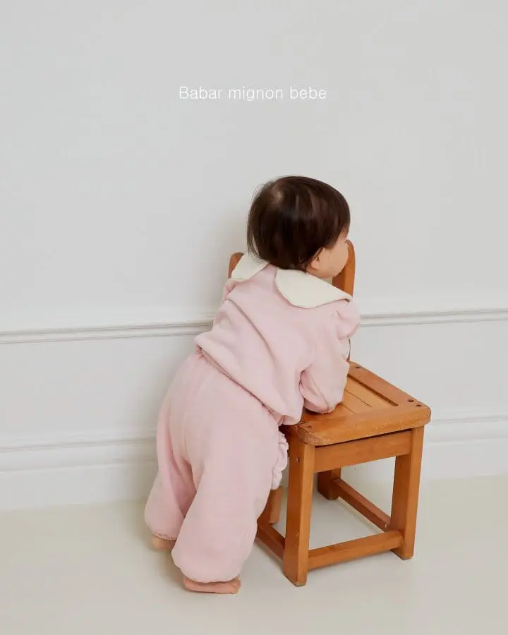 Babar Mignon - Korean Baby Fashion - #babyootd - Bebe Heart Sweatshirt - 6