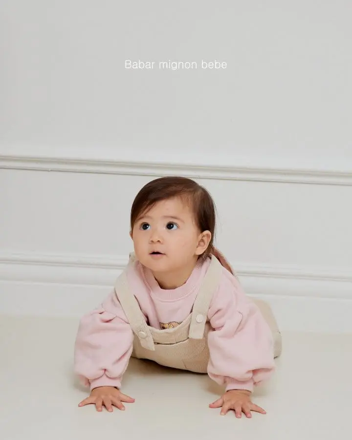 Babar Mignon - Korean Baby Fashion - #babyoutfit - Bebe Kitchen Sweatshirt