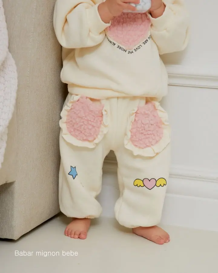Babar Mignon - Korean Baby Fashion - #babyoutfit - Bebe Bbosong Pocket Pants - 8