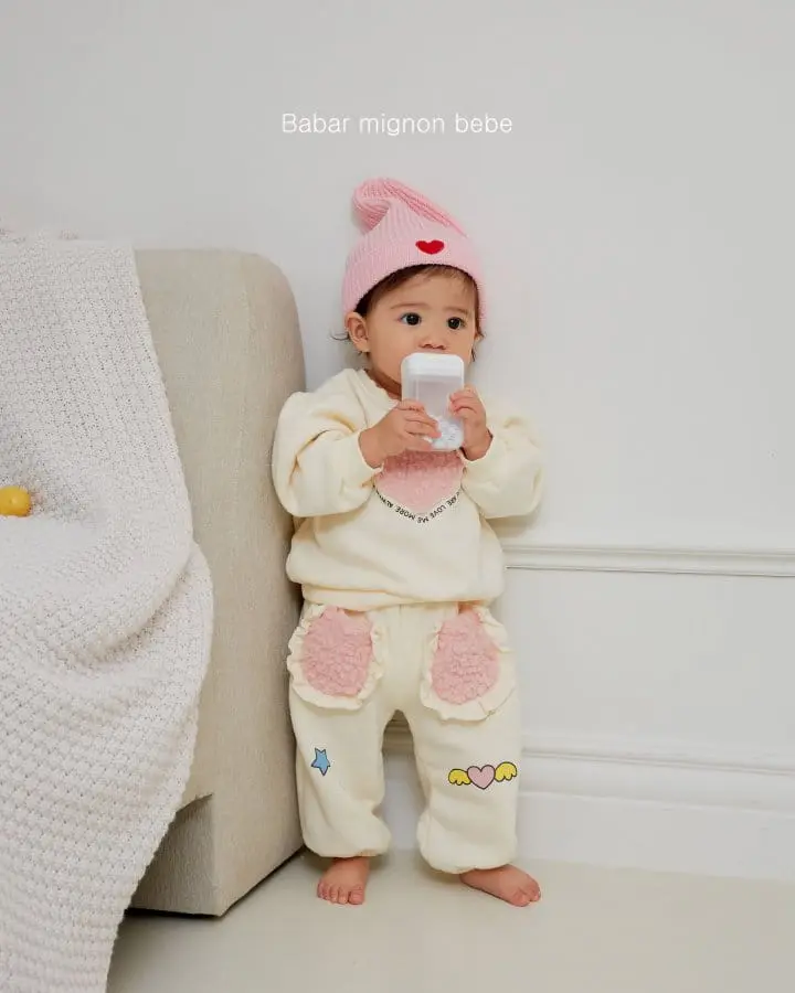 Babar Mignon - Korean Baby Fashion - #babyoutfit - Bebe Bbosong Pocket Pants - 9