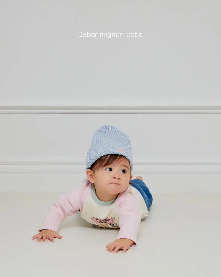 Babar Mignon - Korean Baby Fashion - #smilingbaby - Bebe Color Tee - 3