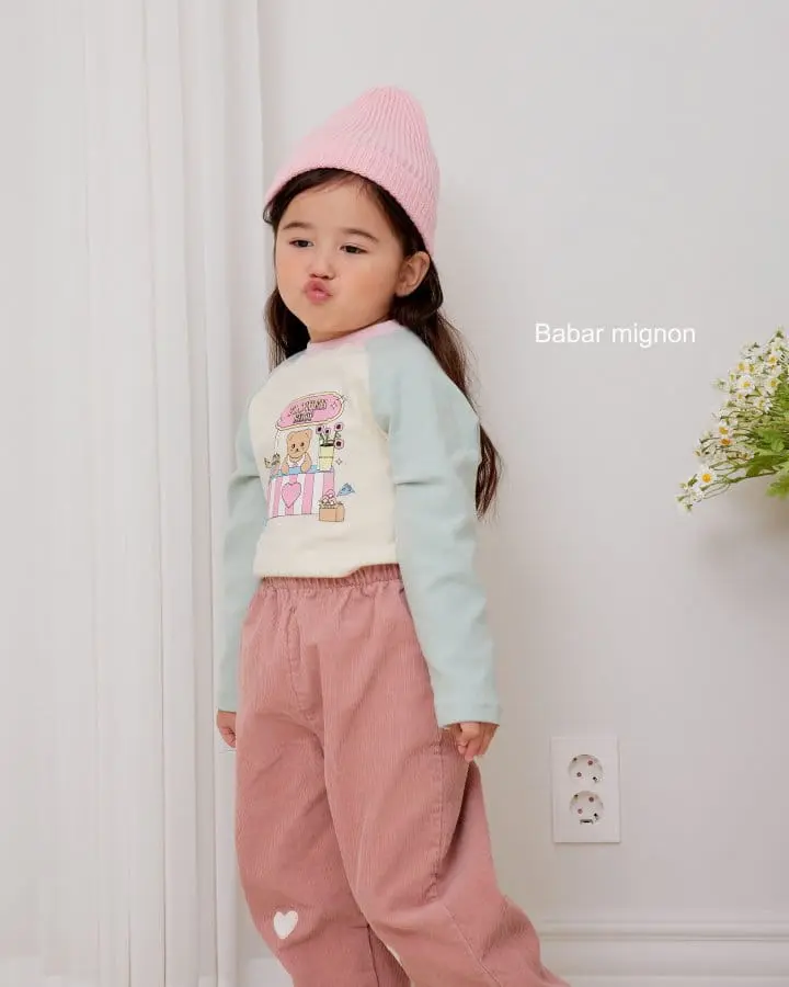Babar Mignon - Korean Children Fashion - #littlefashionista - Color Ragaln Tee - 5