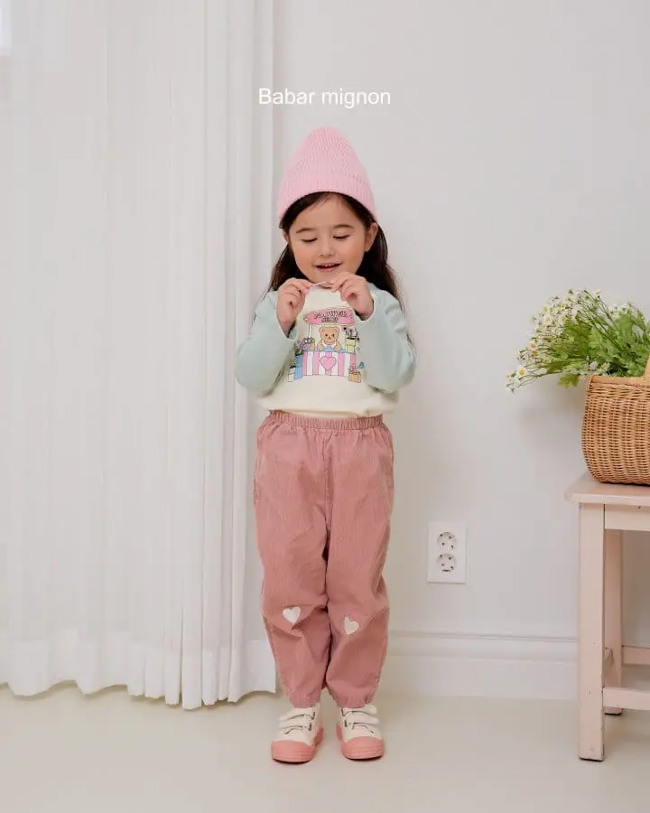 Babar Mignon - Korean Children Fashion - #magicofchildhood - Color Ragaln Tee - 6