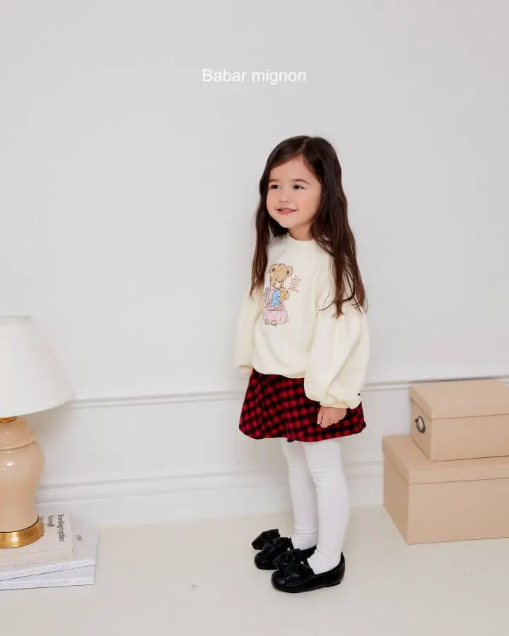 Babar Mignon - Korean Children Fashion - #magicofchildhood - Check Wrap Pants
