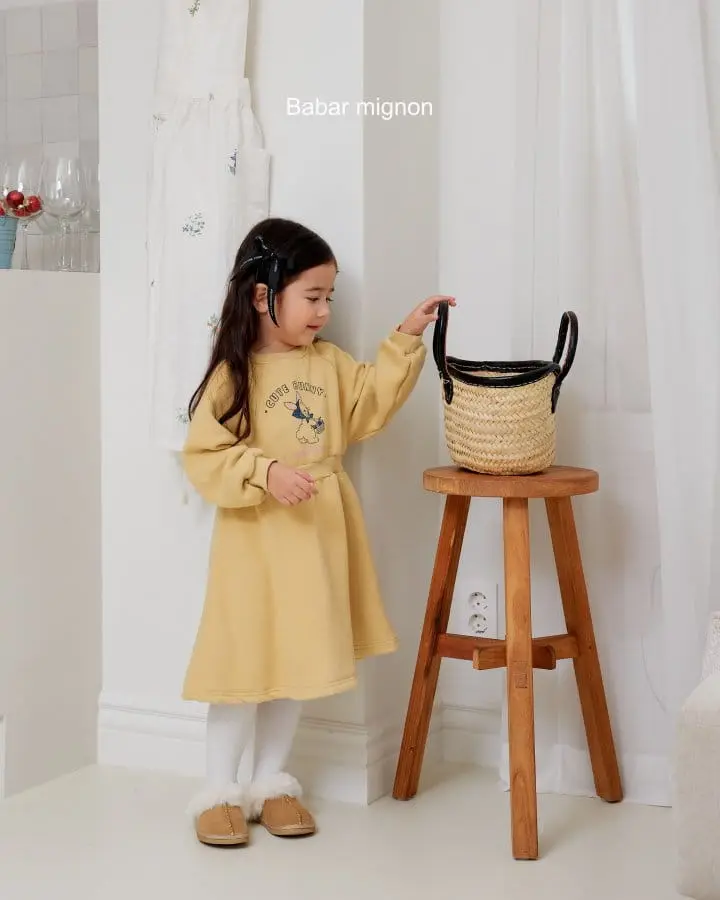 Babar Mignon - Korean Children Fashion - #stylishchildhood - Cuty Rabbit One-piece - 12