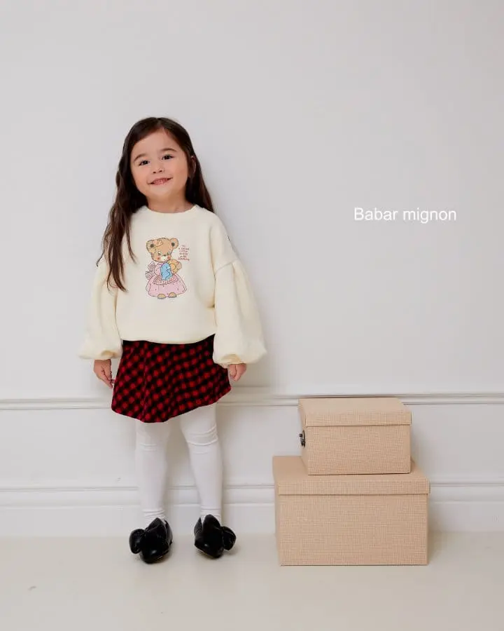 Babar Mignon - Korean Children Fashion - #stylishchildhood - Check Wrap Pants - 6