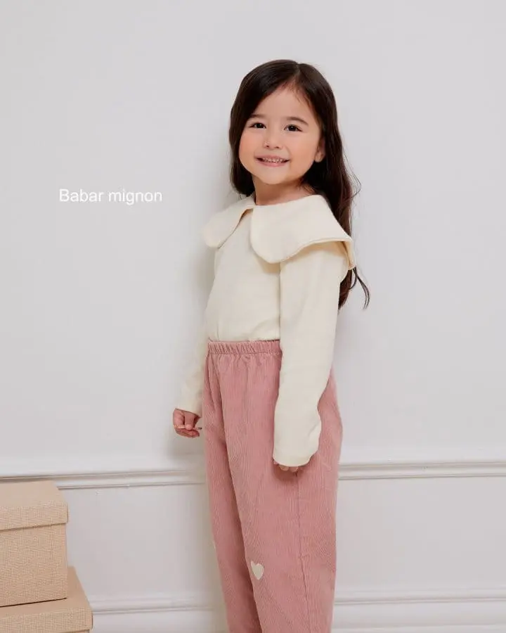 Babar Mignon - Korean Children Fashion - #todddlerfashion - Circle Tee - 4