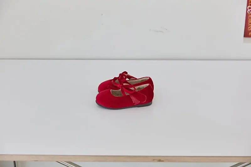Babyzzam - Korean Children Fashion - #childofig - Y 898 Bellsa Ribbon Flats - 5
