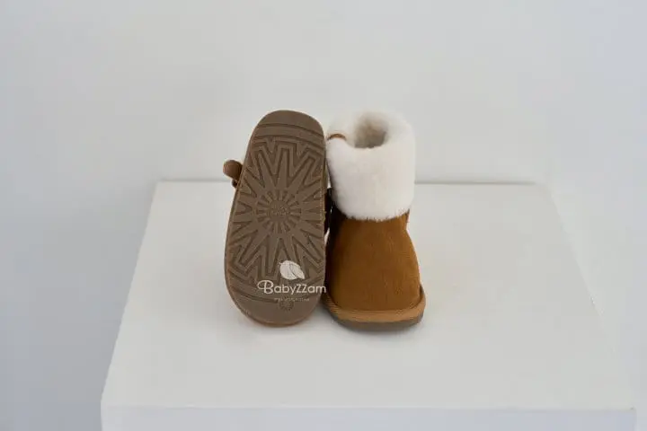 Babyzzam - Korean Children Fashion - #designkidswear - F07 Cozy Boots - 4