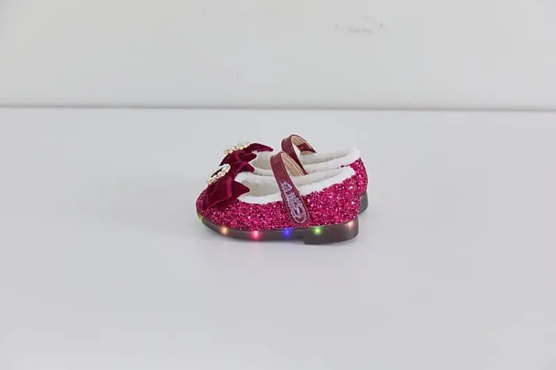 Babyzzam - Korean Children Fashion - #toddlerclothing - Y897 Cling Bijou Flats - 2