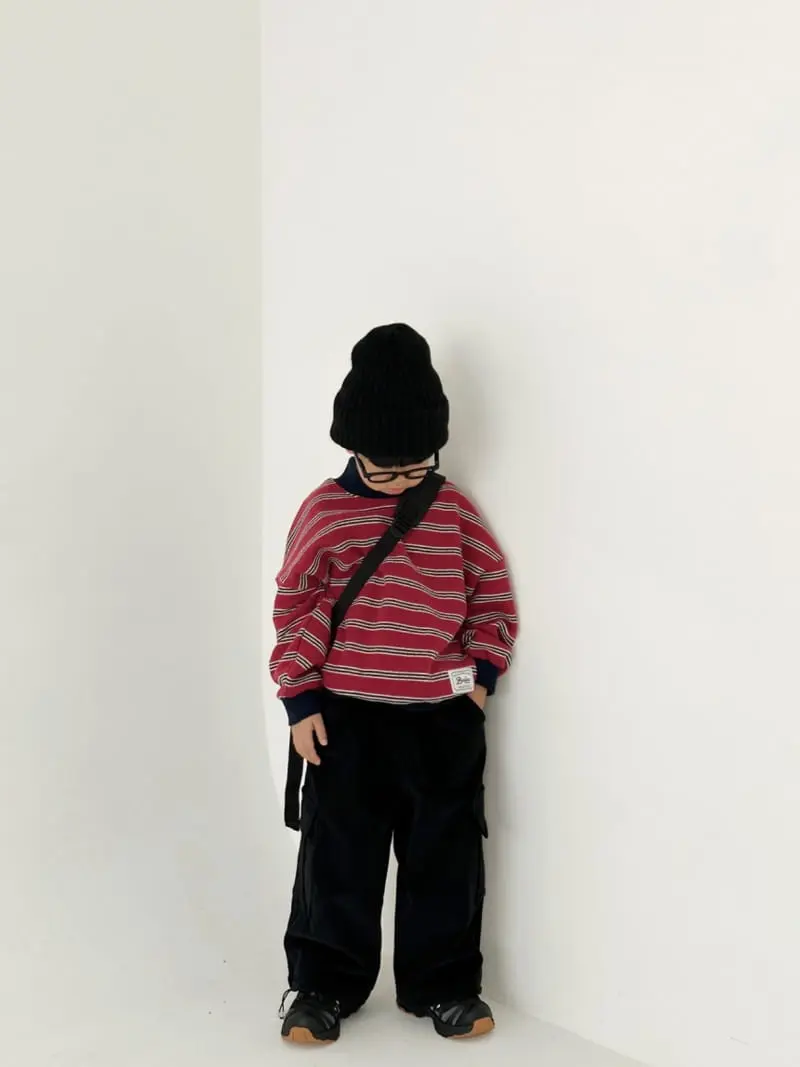 Bailey - Korean Children Fashion - #kidsshorts - St High Neck Sweatshirt - 2