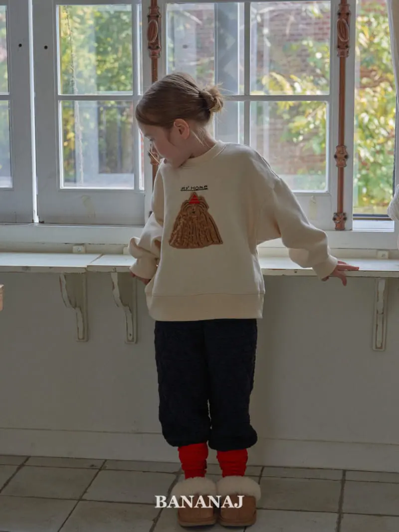 Banana J - Korean Children Fashion - #designkidswear - My Home Sweatshirt - 5