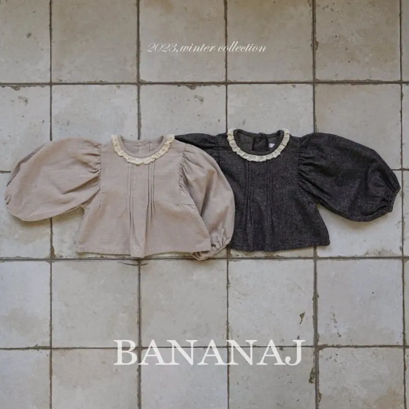 Banana J - Korean Children Fashion - #discoveringself - Jude Blouse