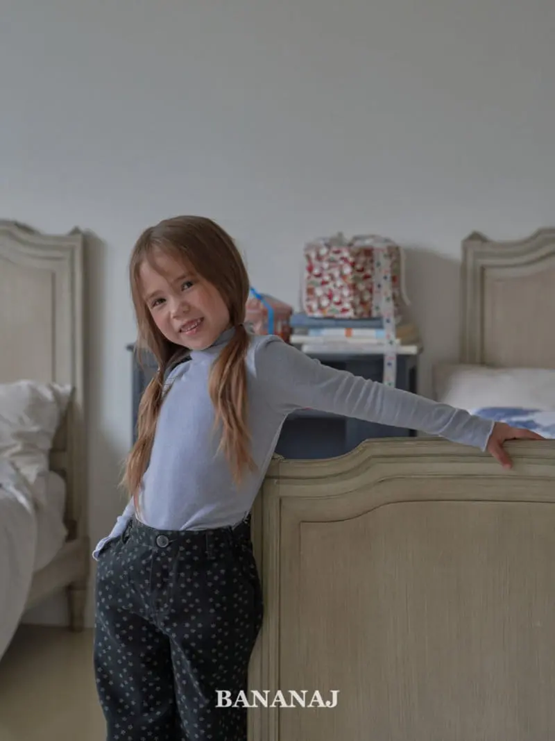 Banana J - Korean Children Fashion - #fashionkids - Daily Turtleneck Tee - 3