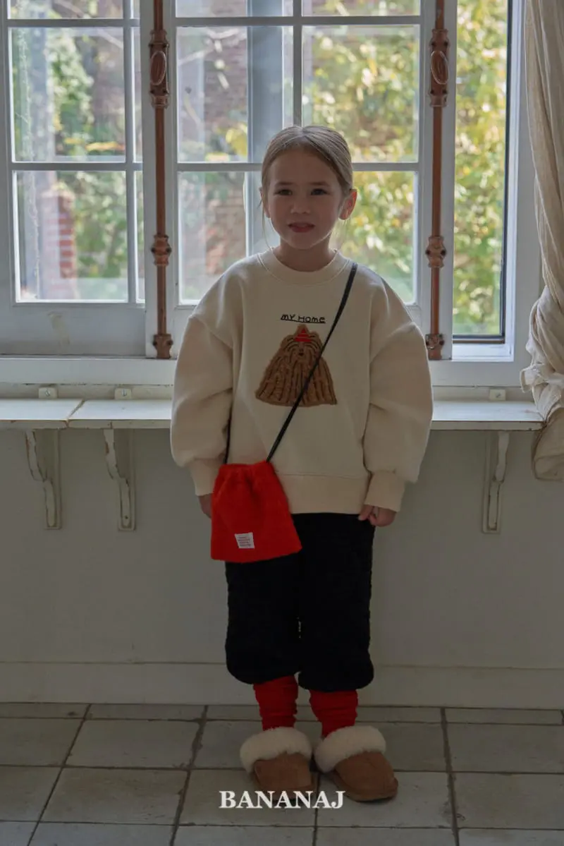 Banana J - Korean Children Fashion - #kidzfashiontrend - My Home Sweatshirt - 10