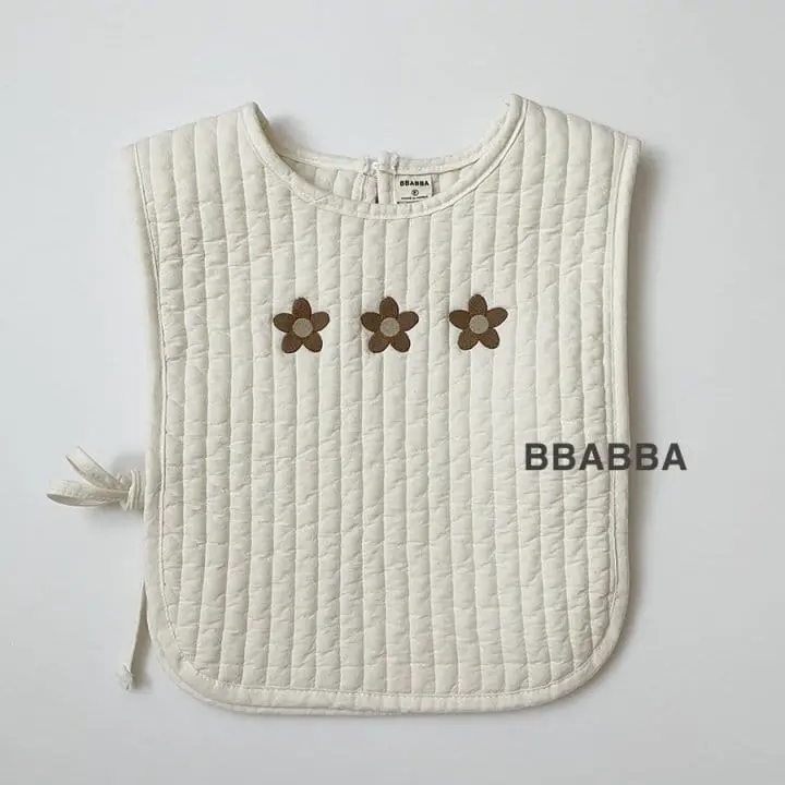 Bbabba - Korean Baby Fashion - #smilingbaby - Quilted Embroidery Sleep Vest - 4