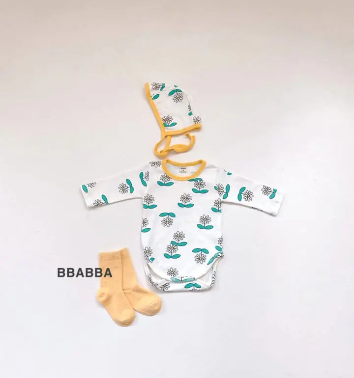 Bbabba - Korean Baby Fashion - #babyclothing - Piping Bodysuit