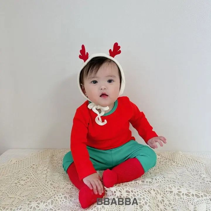 Bbabba - Korean Baby Fashion - #babyclothing - Rudolph bonnet