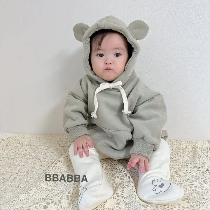 Bbabba - Korean Baby Fashion - #babyclothing - Dal Dal Bear Body Suit - 4