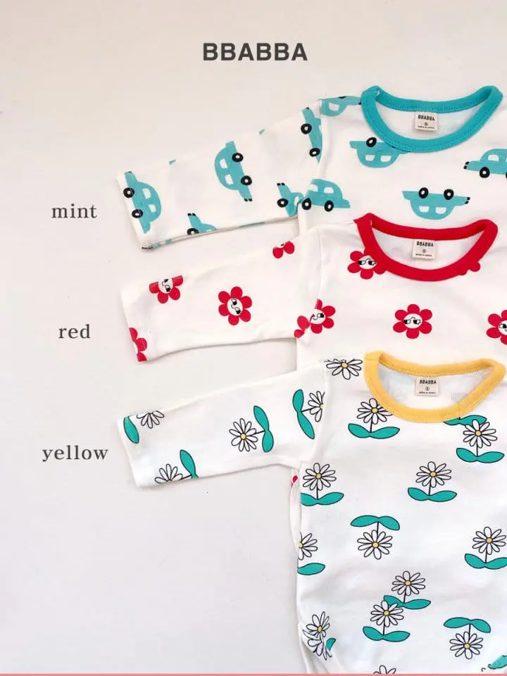 Bbabba - Korean Baby Fashion - #babyoutfit - Piping Bodysuit - 9